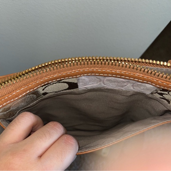 Coach Pink Patchwork Crossbody bag and Wristlet set - Picture 8 of 12